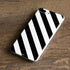 Black and White Geometric Stripes iPhone 7 Plus Skin