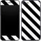 Black and White Geometric Stripes iPhone 7 Skin