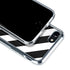 Black and White Geometric Stripes iPhone SE (2nd & 3rd Gen) Clear Case