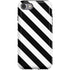 Black and White Geometric Stripes iPhone SE (2nd & 3rd Gen) Pro Case