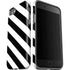 Black and White Geometric Stripes iPhone SE (2nd & 3rd Gen) Pro Case