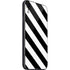 Black and White Geometric Stripes iPhone SE (2nd & 3rd Gen) Skin