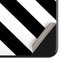 Black and White Geometric Stripes iPhone SE (2nd & 3rd Gen) Skin
