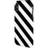 Black and White Geometric Stripes iPhone X Pro Case