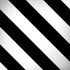 Black and White Geometric Stripes iPhone X Skin