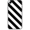Black and White Geometric Stripes iPhone XR Skin
