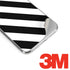 Black and White Geometric Stripes iPhone XR Skin
