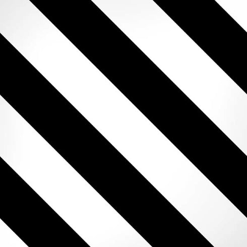 Black and White Geometric Stripes iPhone XS Max Skin