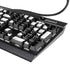 Black and White Geometric Stripes K95 RGB PLATINUM Mechanical Gaming Keyboard Skin