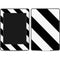 Black and White Geometric Stripes Amazon Kindle Skin