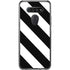 Black and White Geometric Stripes LG K51/Q51 Clear Case