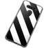 Black and White Geometric Stripes LG K51/Q51 Clear Case