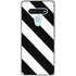 Black and White Geometric Stripes LG Stylo 6 Clear Case