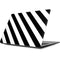 Black and White Geometric Stripes Apple MacBook Skin