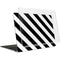 Black and White Geometric Stripes MacBook Air 13in (2020) Case plus Skin