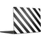 Black and White Geometric Stripes MacBook Air 15 in (2023) Skin