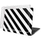 Black and White Geometric Stripes MacBook Pro 16in (2019-20) Case plus Skin