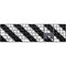 Black and White Geometric Stripes Magic Keyboard with Numeric Keypad Skin