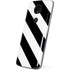 Black and White Geometric Stripes Moto E5 Plus Skin