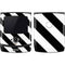 Black and White Geometric Stripes Motorola RAZR Skin
