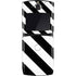 Black and White Geometric Stripes Motorola RAZR Skin