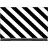 Black and White Geometric Stripes MSI GS65 Stealth Laptop Skin