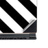 Black and White Geometric Stripes MSI GS65 Stealth Laptop Skin