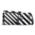Black and White Geometric Stripes Nintendo Switch Bundle Skin