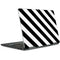 Black and White Geometric Stripes Notebook 9 Pro 13in (2017) Skin