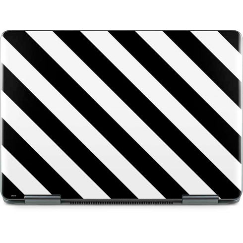 Black and White Geometric Stripes Notebook 9 Pro 13in (2017) Skin