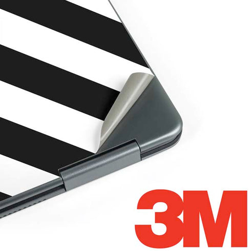 Black and White Geometric Stripes Notebook 9 Pro 13in (2017) Skin