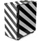 Black and White Geometric Stripes NZXT H510 Compact ATX Mid-Tower Case Skin