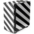 Black and White Geometric Stripes NZXT H510 Compact ATX Mid-Tower Case Skin