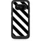 Black and White Geometric Stripes Otterbox Commuter Galaxy Skin