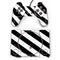 Black and White Geometric Stripes PlayStation Classic Bundle Skin