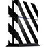 Black and White Geometric Stripes PS4 Console Skin
