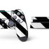 Black and White Geometric Stripes PS4 Slim Bundle Skin
