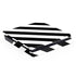 Black and White Geometric Stripes PS4 Slim Skin