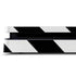 Black and White Geometric Stripes PS4 Slim Skin