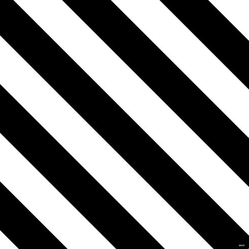 Black and White Geometric Stripes PS4 Slim Skin
