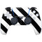 Black and White Geometric Stripes PS5 Controller Skin