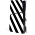 Black and White Geometric Stripes PS5 Slim Disk Console Skin