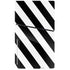 Black and White Geometric Stripes PS5 Slim Disk Console Skin