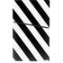 Black and White Geometric Stripes PS5 Slim Digital Edition Bundle Skin