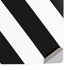 Black and White Geometric Stripes PS5 Slim Digital Edition Console Skin