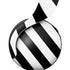 Black and White Geometric Stripes PULSE 3D Wireless Headset for PS5 Skin