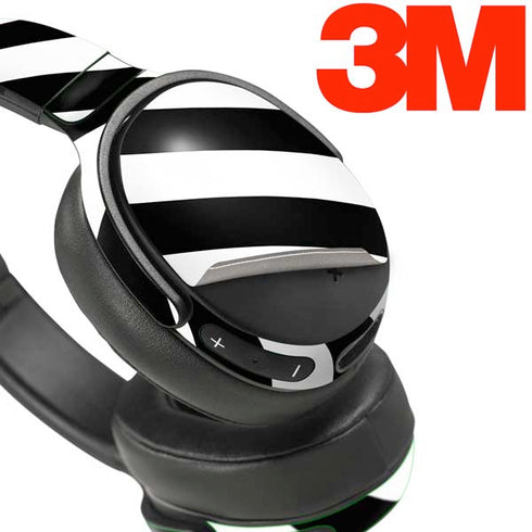 Black and White Geometric Stripes Skullcandy Venue Skin