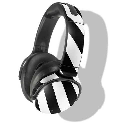 Black and White Geometric Stripes Skullcandy Venue Skin