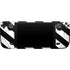 Black and White Geometric Stripes Steam Deck Handheld Gaming Computer Skin
