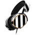 Black and White Geometric Stripes SteelSeries Arctis 5 Skin